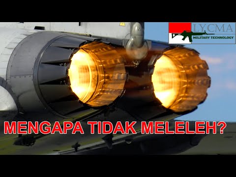 Mengapa Nozzle Pesawat Jet Tidak Meleleh?