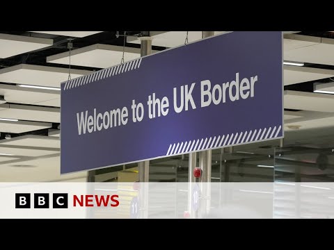 YouTube video thumbnail: UK net Migration Down 80% From its Peak in 2023