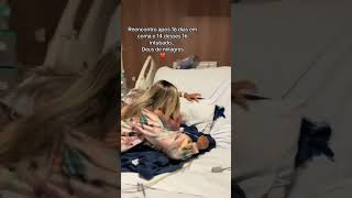 Cette maman apprend que son fils s’est réveillé du coma après 16 jours ❤️