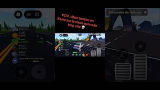 POV : Mon tonton en Xsara sur la route qui roule trop vite 💀 #drôle #voiture #roblox #carcrushers2