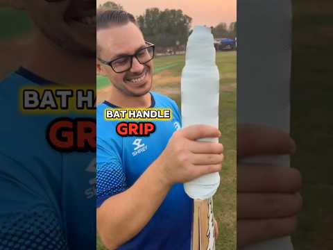 Bat Handle Grips Install Tricks 🤓 #shortsfeed #cricket