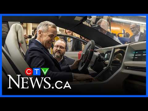 YouTube video thumbnail: Canada’s First Commercial-Scale EV Manufacturing Facility Set to Open in Ontario
