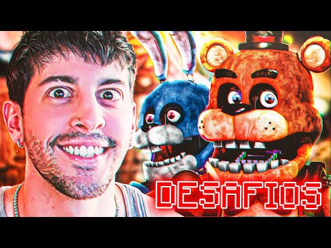 hago todos los desafíos de FNAF en TIEMPO REAL