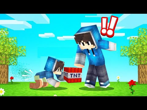 Adoptoval jsem si DÍTĚ v Minecraftu! (špatný nápad)