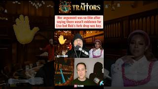 Candiace Tried to Convince The Traitors US Faithful That Rob’s Dropped Fork Was Solid Evidence