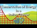 Energy and Speed in Rollercoasters