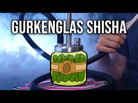 Shisha mit Gurkenglas Bowl 🥒