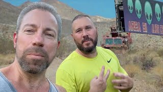 Exploring Nevada Near Area 51 With OmarGoshTV! Escaping Haunted House Drama!