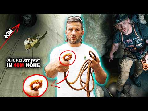 Mein SEIL reißt fast in 40m HÖHE - Tour mit @rooflesstv