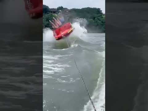 fail coz boat โต #fun #failed #fall #complete