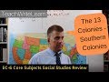 Southern Colonies History and Economy