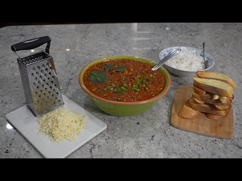 Italian Grandma Makes Italian Style Chili