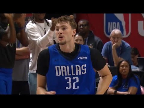 Cooper Flagg drops 31 points in 2nd Summer League Game vs Spurs - Full Highlights