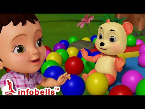 குரங்கு ஊஞ்சலில் ஆடுதே - Kids Playing in Park | Tamil Rhymes for Children | Infobells #tamilrhymes