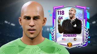 113 OVR TIM HOWARD REVIEW FC MOBILE 🔥 TIM HOWARD FC MOBILE || LION