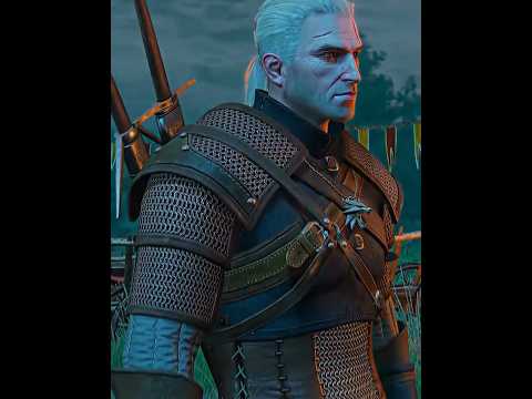 He Was In Shock 🤯 | The Witcher 3 | Song - Heavenly Jumpstyle (Slowed) #edit #shorts