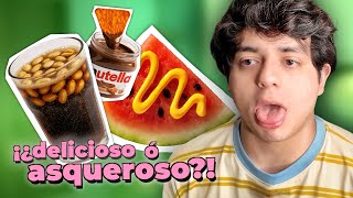 Se supone que estas combinaciones de comida saben bien… 😳 | JORDY ESCOTO