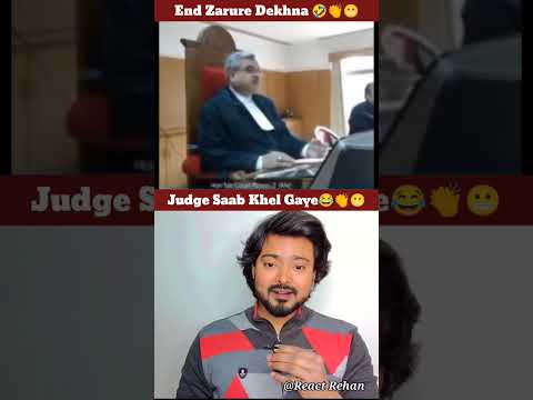Judge Saab Khel Gaye Bhai 🤣🤭 #thuglife #shorts