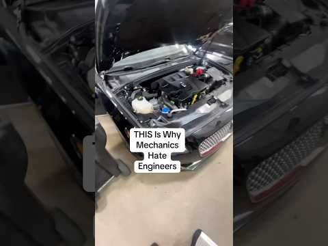 This is why mechanics hate engineers? #automobile #shorts ￼