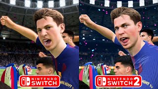 EA Sports FC 26 - Switch vs Switch 2 Graphics & Frame Rate Comparison