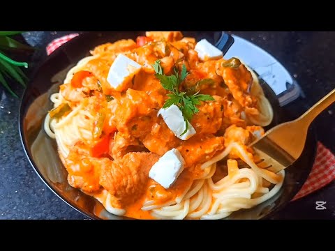 Prenez les Pâtes/Spaghettis faites cette délicieuse recette facile rapide à la poêle ‼️😎