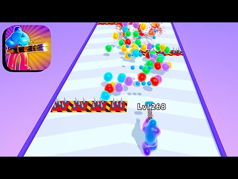 Level Up Blob ​- All Levels Gameplay Android,ios (Levels 52-54)