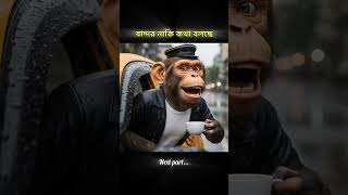 বান্দর নাকি ট্যাক্সিওয়ালা 😂 |#shorts #aistory