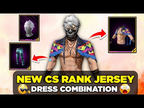 NEW CS RANK JERSEY GOD LEVEL DRESS COMBINATION | NO TOP UP DRESS COMBINATION | FF DRESS COMBINATION