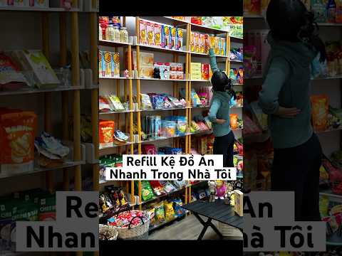 Tôi dọn sạch tất cả đồ ăn nhanh trong siêu thị
