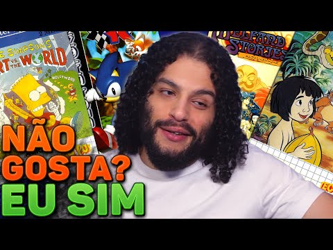 Jogos MARROMENOS que eu só gosto pela nostalgia