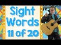 Learning Sight Words and Vocabulary
