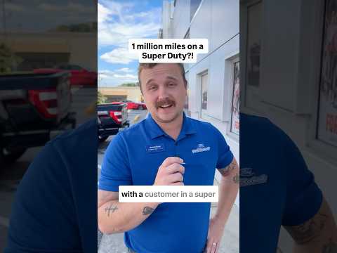 1 million miles on a Super Duty?! #ford #superduty #fordtrucks