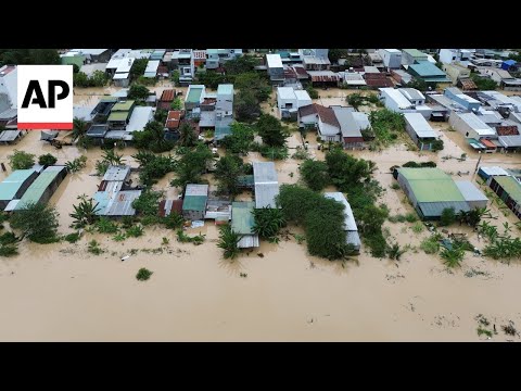 YouTube video thumbnail: Vietnam Begins Clean up After Worst Flooding in Decades Which Left Dozens Dead