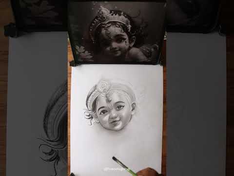 Janmashtami Drawing ❤️🥹