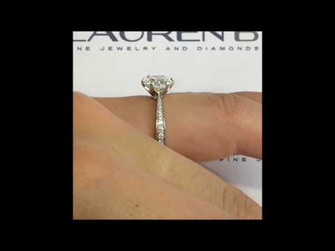 1.80 ct Round Diamond 6-Prong Engagement Ring