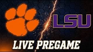 CLEMSON TIGERS AT LSU TIGERS FOOTBALL | PREGAME