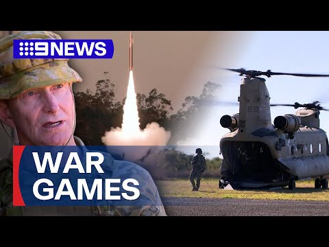 YouTube video thumbnail: Largest-Ever Joint Military Exercise Underway in Central Queensland