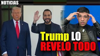 LA INFLUENCIA DE Bukele en Donald Trump | Donald Trump REVELA EL SECRETO MEJOR GUARDADO de Bukele