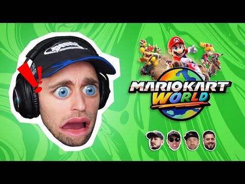 Mario Kart World - Rediffusion Squeezie du 11/06
