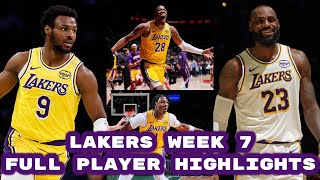 Lakers FULL Player Highlights: Week 7 | 2025-26 Regular Season