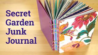 DIY Thrift Flip: Secret Garden Junk Journal 🌸✨