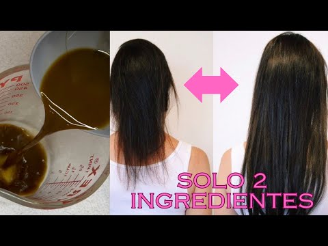 CRECE TU CABELLO EN DIAS CON SOLO 2 INGREDIENTES MILAGROSOS PARA LA CAIDA DEL CABELLO Y MAS LARGO