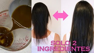 CRECE TU CABELLO EN DIAS CON SOLO 2 INGREDIENTES MILAGROSOS PARA LA CAIDA DEL CABELLO Y MAS LARGO