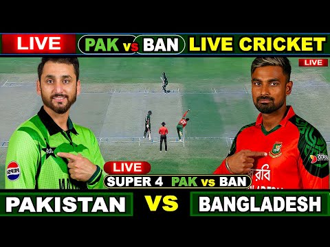 🔴LIVE: Pakistan vs Bangladesh | Asia Cup 2025 Super Fours Match 17 | Live Score & Commentary | LIVE
