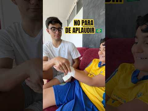 APLAUDIDOR BRASILEÑO COMPULSIVO 🇧🇷🤣 #shorts #humor