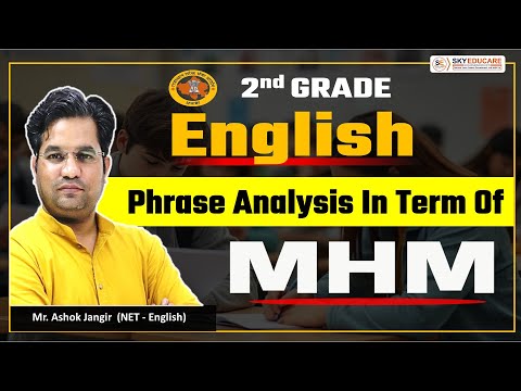 Phrase analysis in terms of MHM. RPSC 2nd Grade English Grammar, MHM Phrase Analysis, MHM, MCQs.