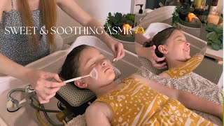 Sweet & Silly ASMR Headspa with My Daughter 💗 | Gentle Care, Laughter & Loving Moments 💆‍♀️✨
