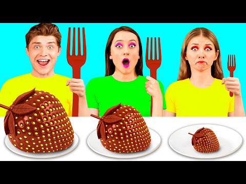 Desafío Placa Grande, Mediana y Pequeña | Recetas de Comida Divertidas 4Teen Challenge