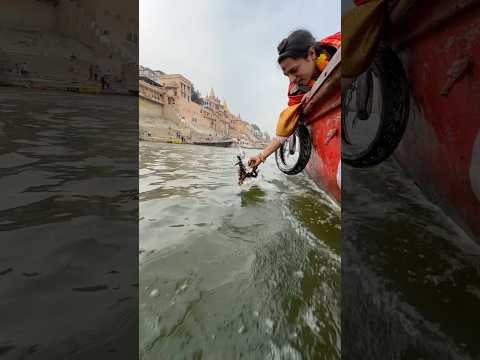 Rakesh Bonam Goud 🔱😱 At Kashi Vishwanath Ganga 😱🔱🔱🔱 🐍🐍 Trending song 🔥💥 Ytshots