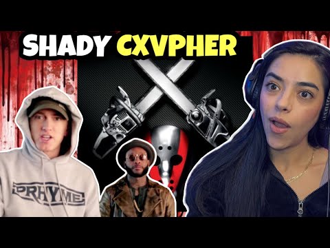 Karen JUDGES: Eminem , Slaughter House, & Yelawolf | Shady CXVPHER Freestlye (Karen’s first listen)